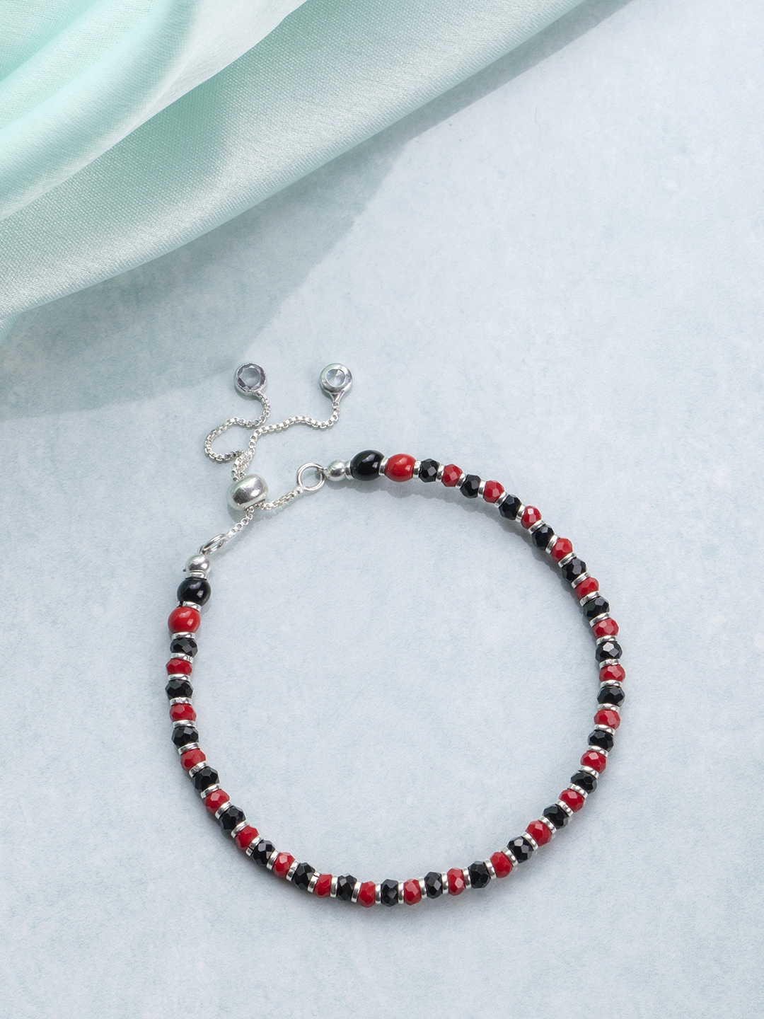 

Zavya Women Silver-Plated Charm Bracelet