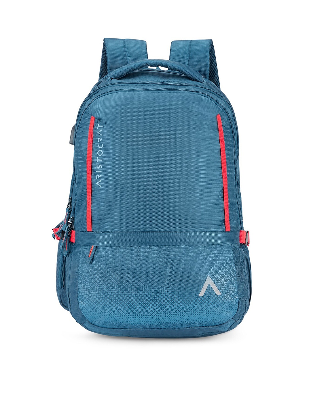 

Aristocrat Unisex Blue & Red Backpack