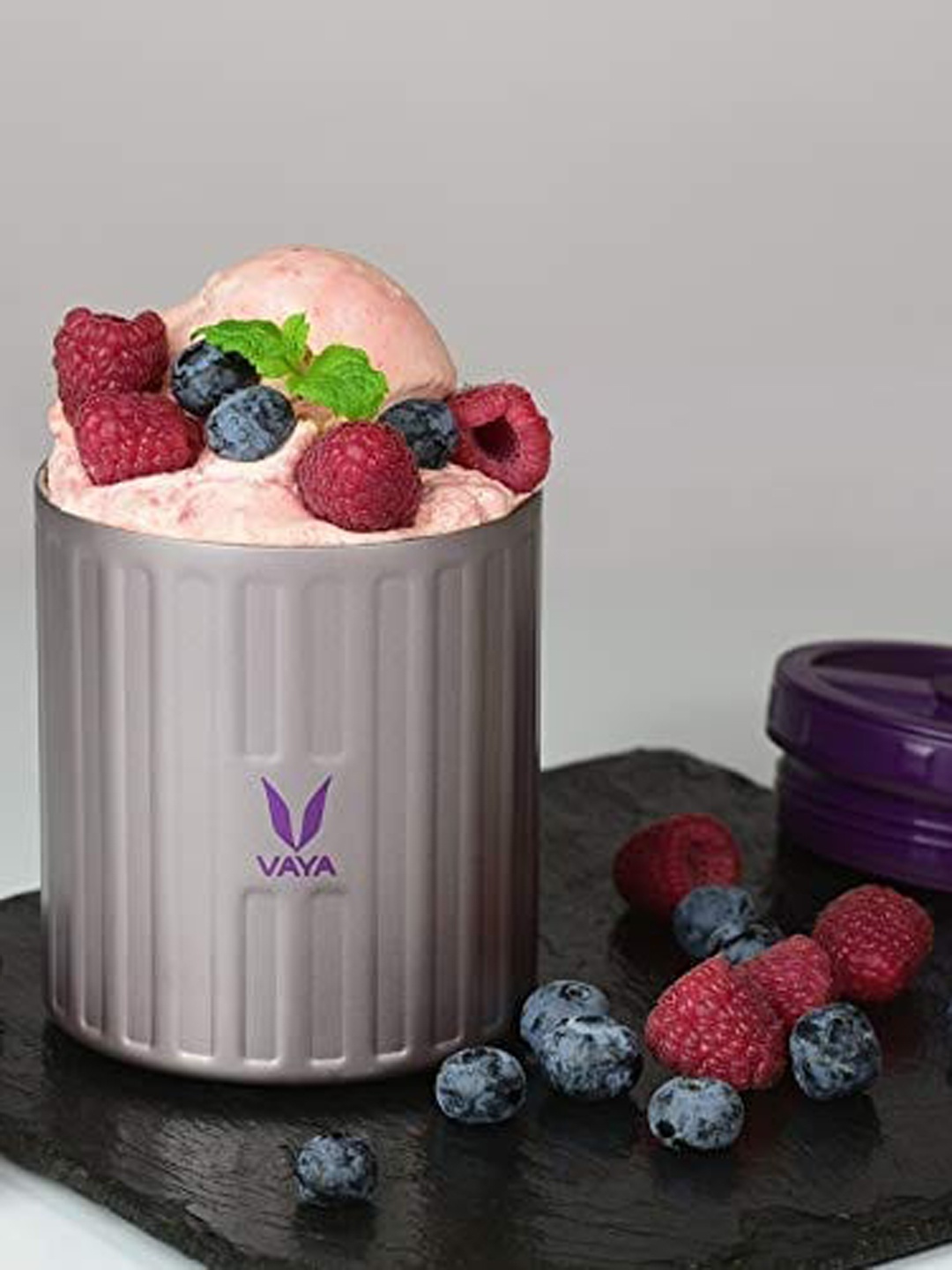 

Vaya Purple Stainless Steel Lunch Box 500ML