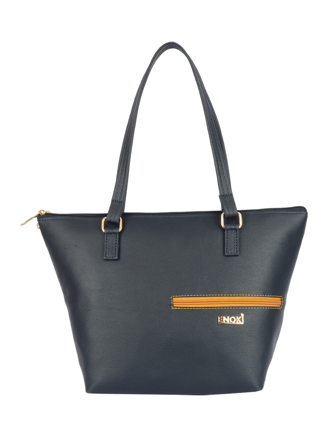 

ENOKI Blue Structured Tote Bag