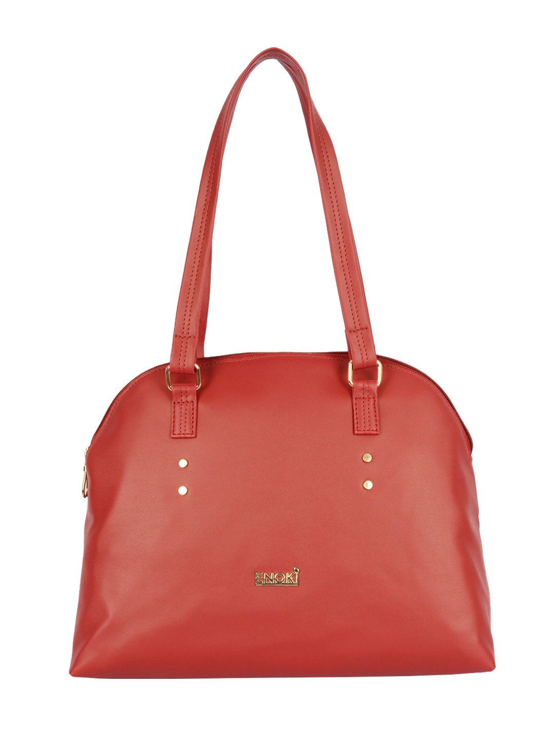 

ENOKI Red Half Moon Shoulder Bag