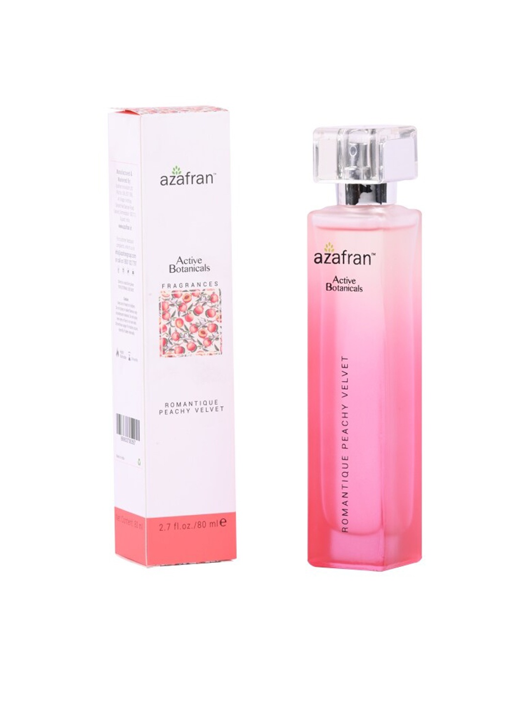 

Azafran Women Active Botanicals Romantique Peachy Velvet Body Mist - 80 ml, Pink