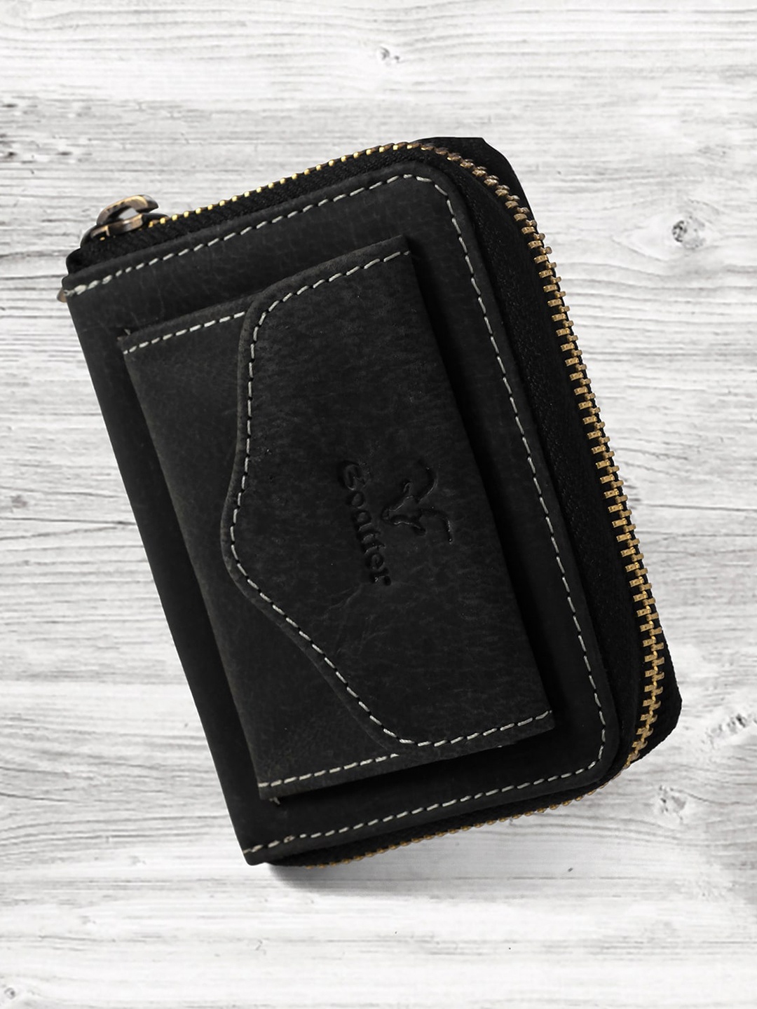 

Goatter Men Black Leather Accessory Gift Set