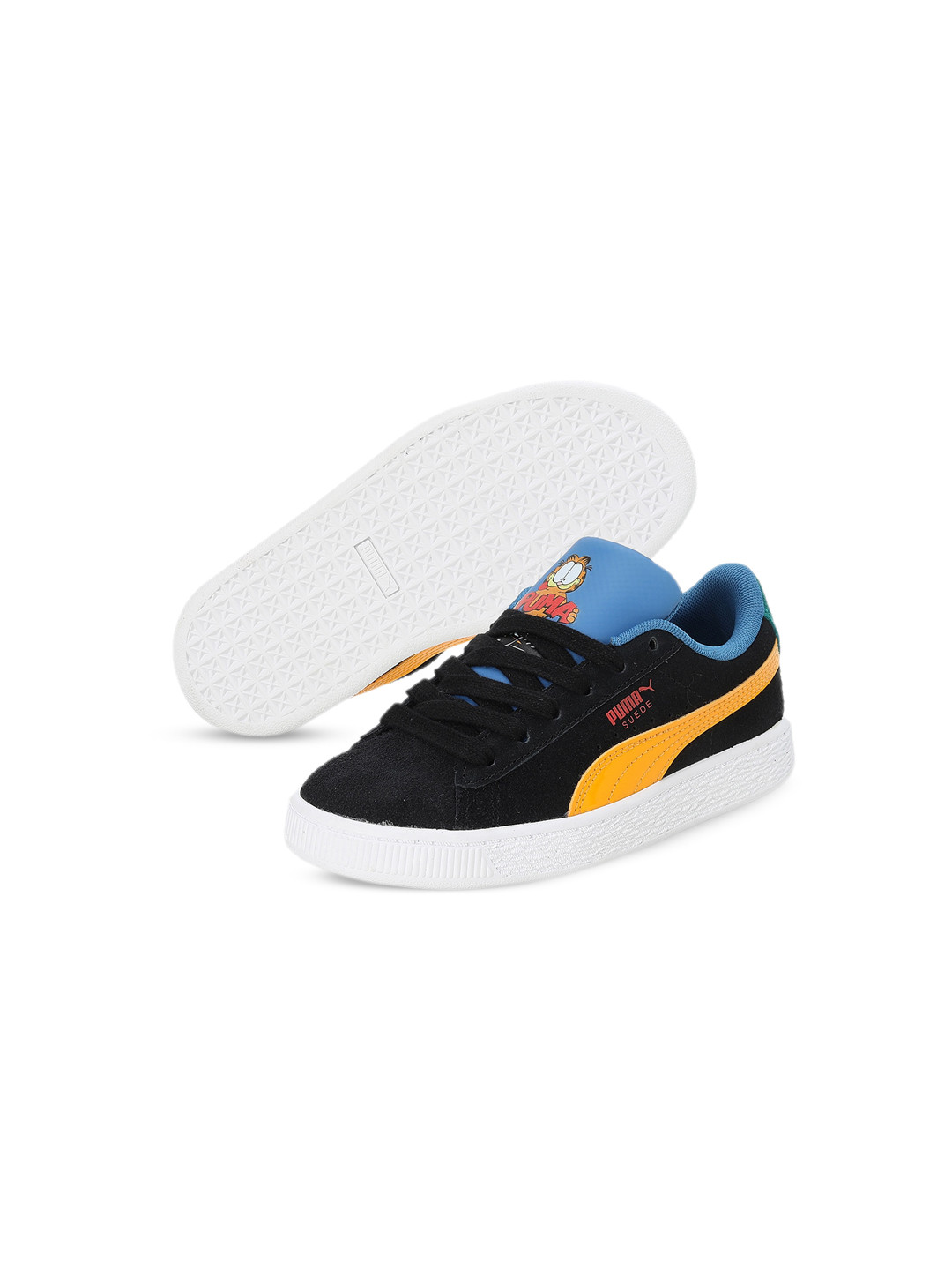 

Puma Kids Colourblocked PUMA x GARFIELD Suede Little Kids' Sneakers, Black