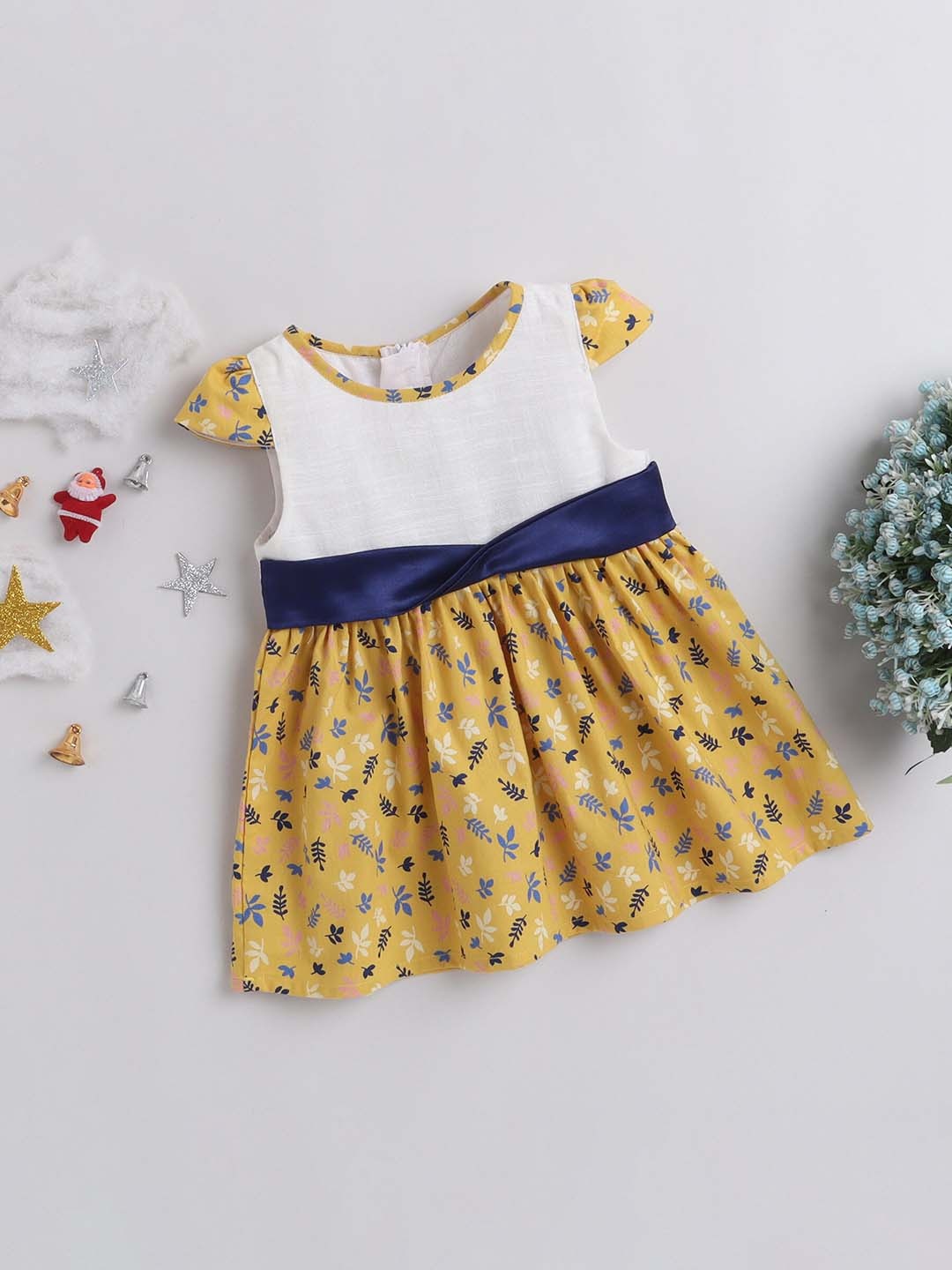 

MANY FROCKS & Printed Cotton Dress, White