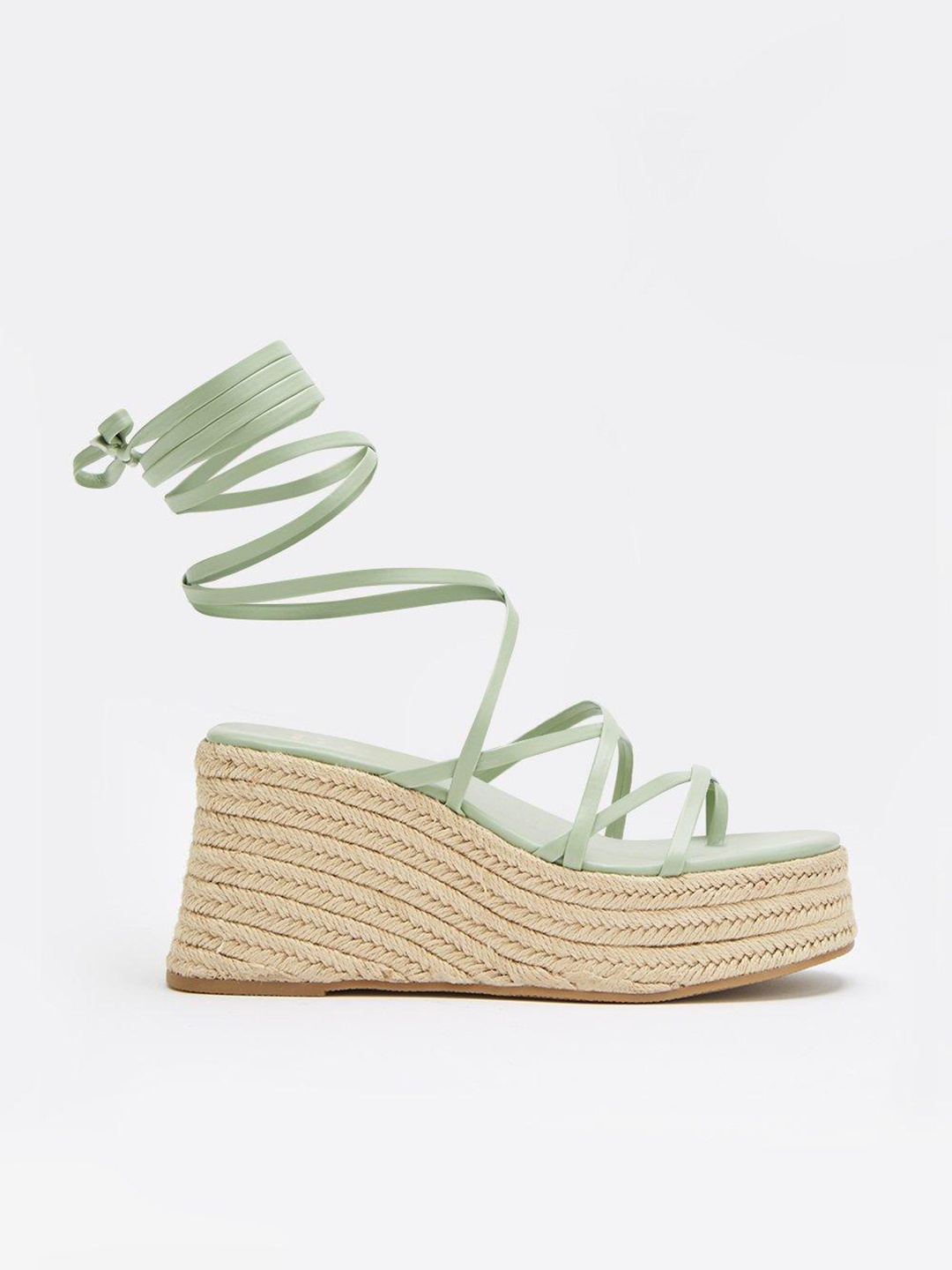 

DOROTHY PERKINS Women Strappy Wedge Heels, Green