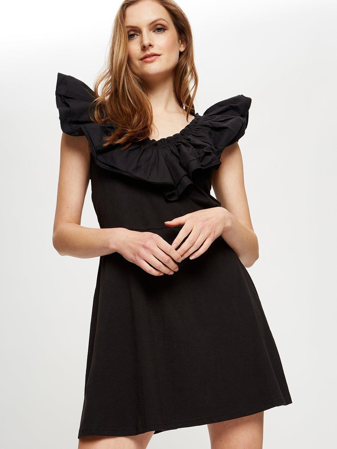 

DOROTHY PERKINS Black A-Line Dress