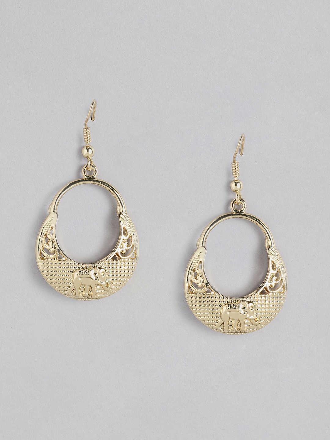 

Sangria Contemporary Drop Earrings, Gold