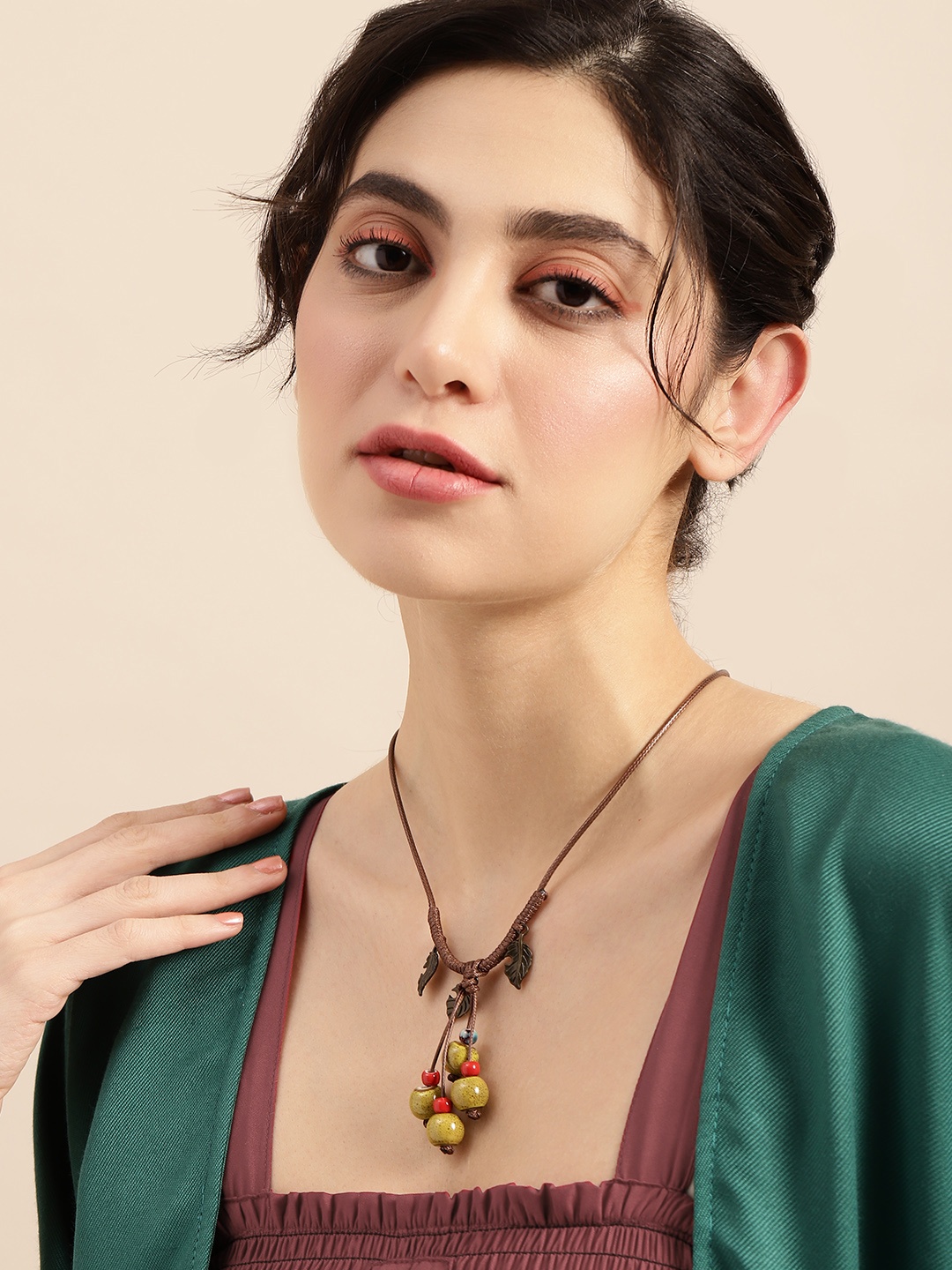 

Sangria Women Long Chain, Brown