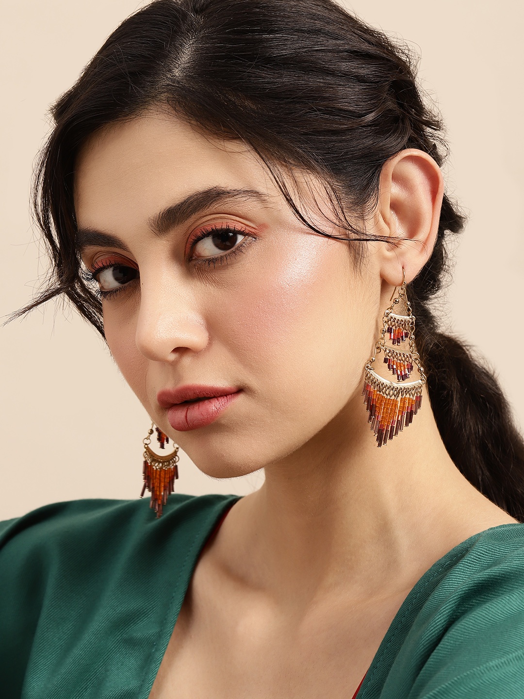 

Sangria Contemporary Drop Earrings, Multi