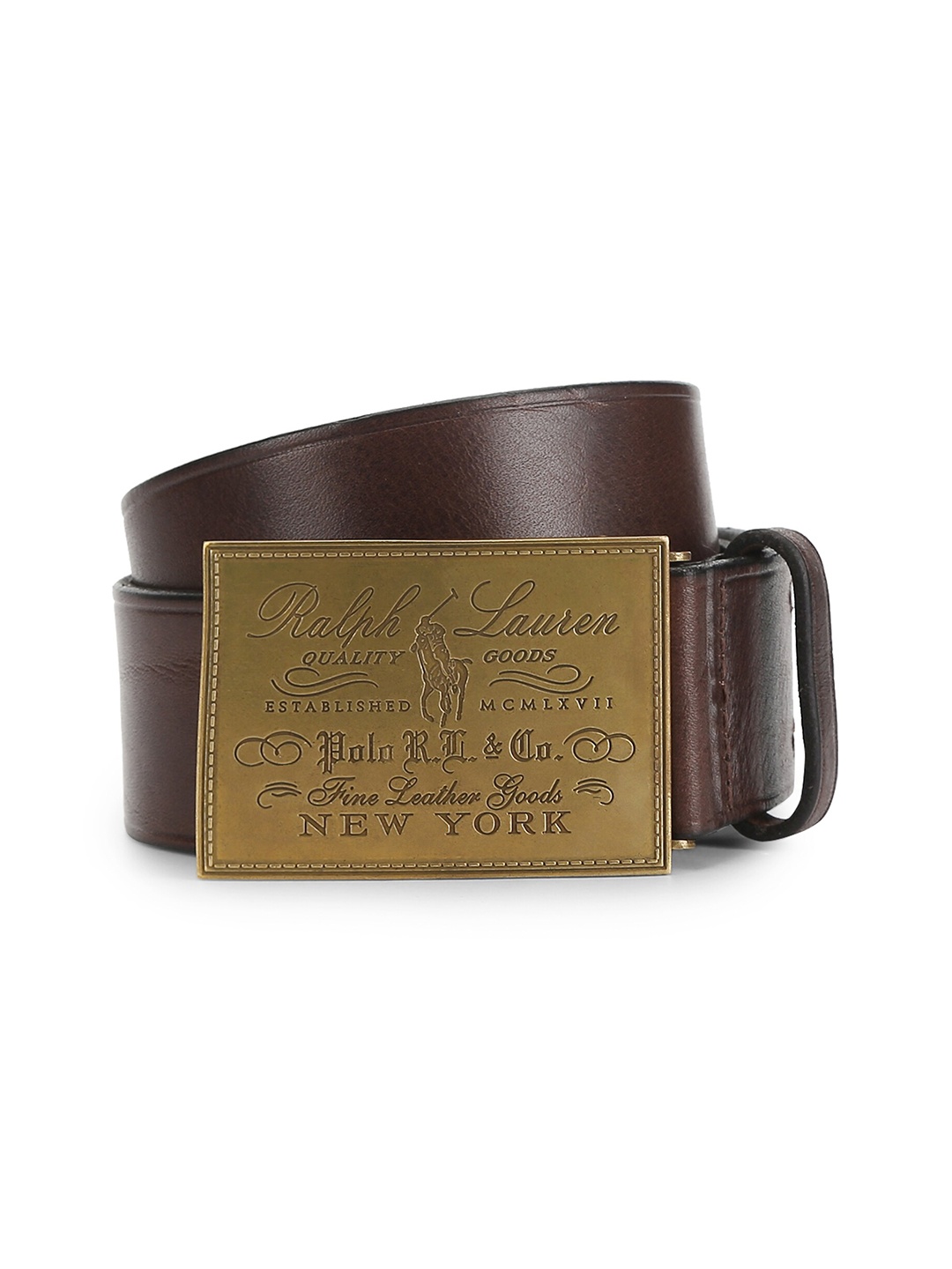 

Polo Ralph Lauren Men Brown Leather Belts
