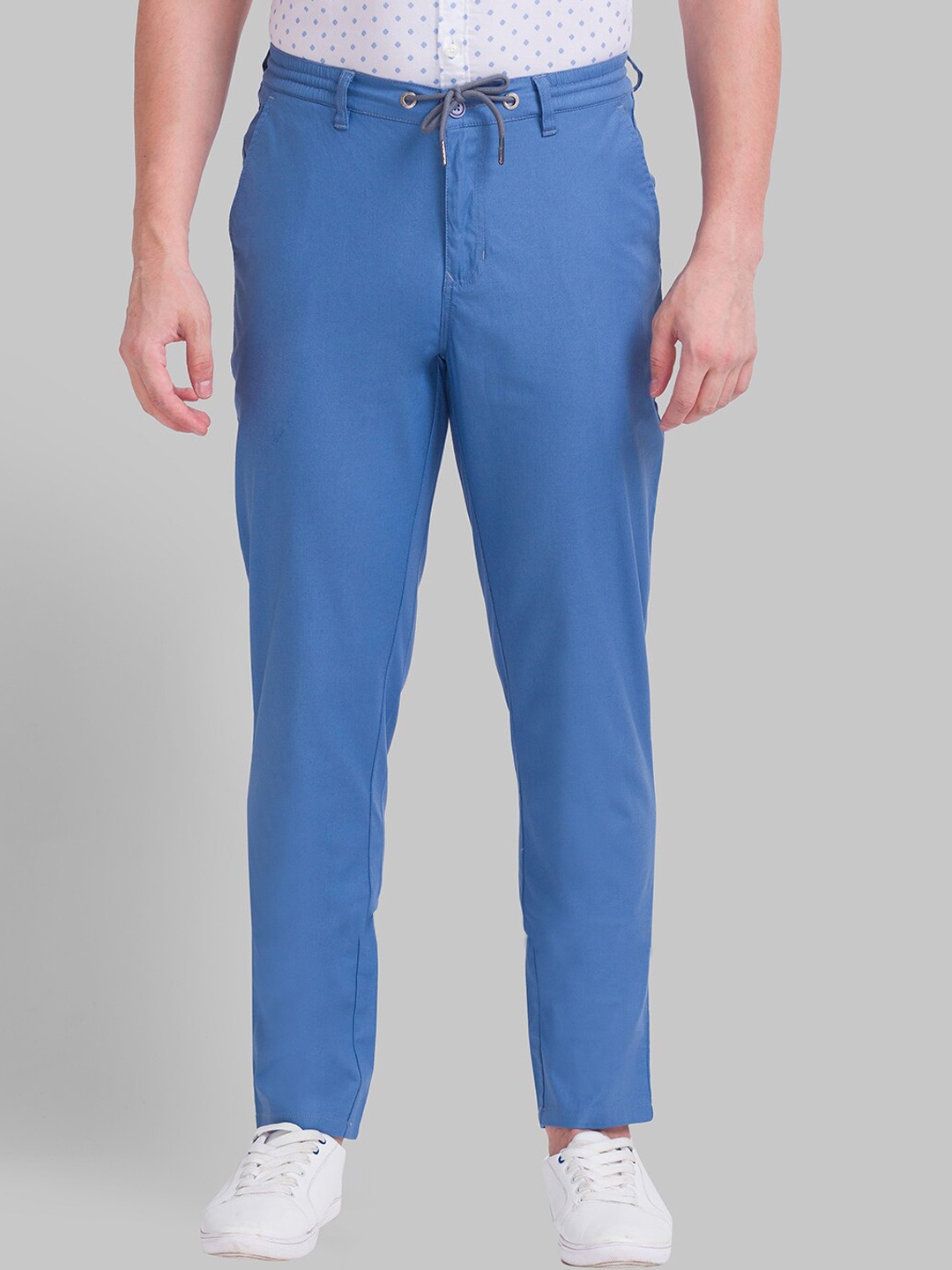 

Parx Men Blue Regular Fit Trouser