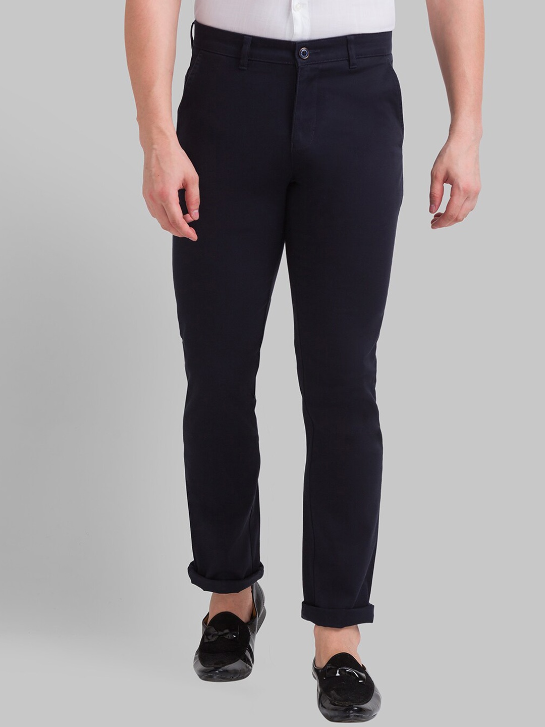 

Parx Men Blue Slim Fit Trouser