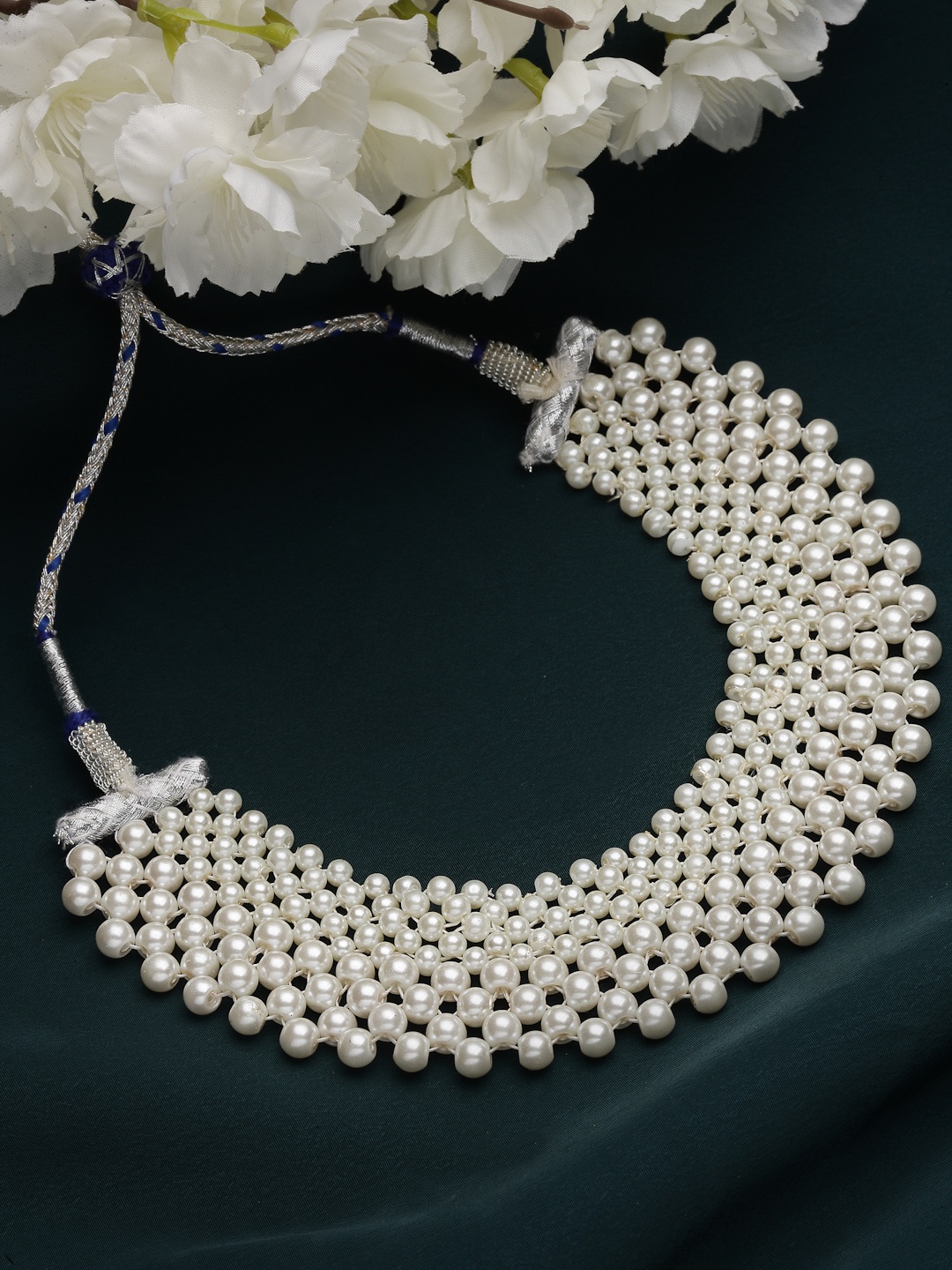 

PANASH White Statement Necklace