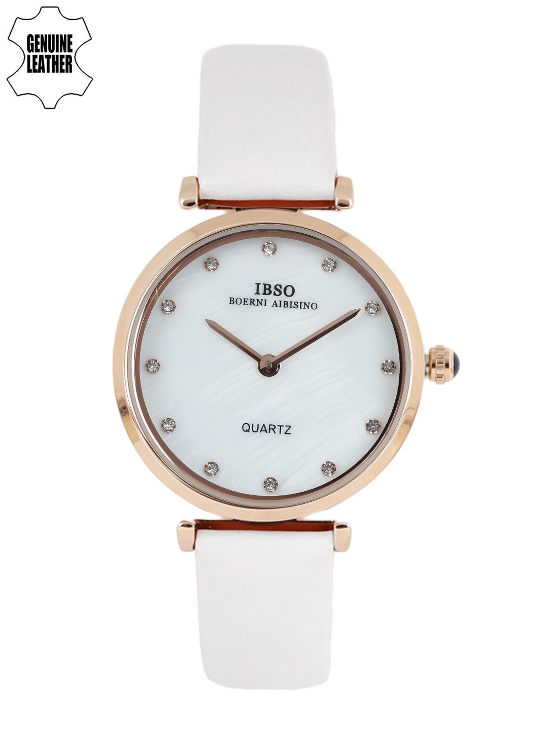 

IBSO Women Off-White Analogue Watch B2210LWH