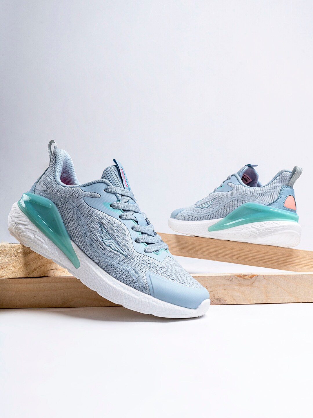 

Red Tape Women Blue Mesh Walking Shoes