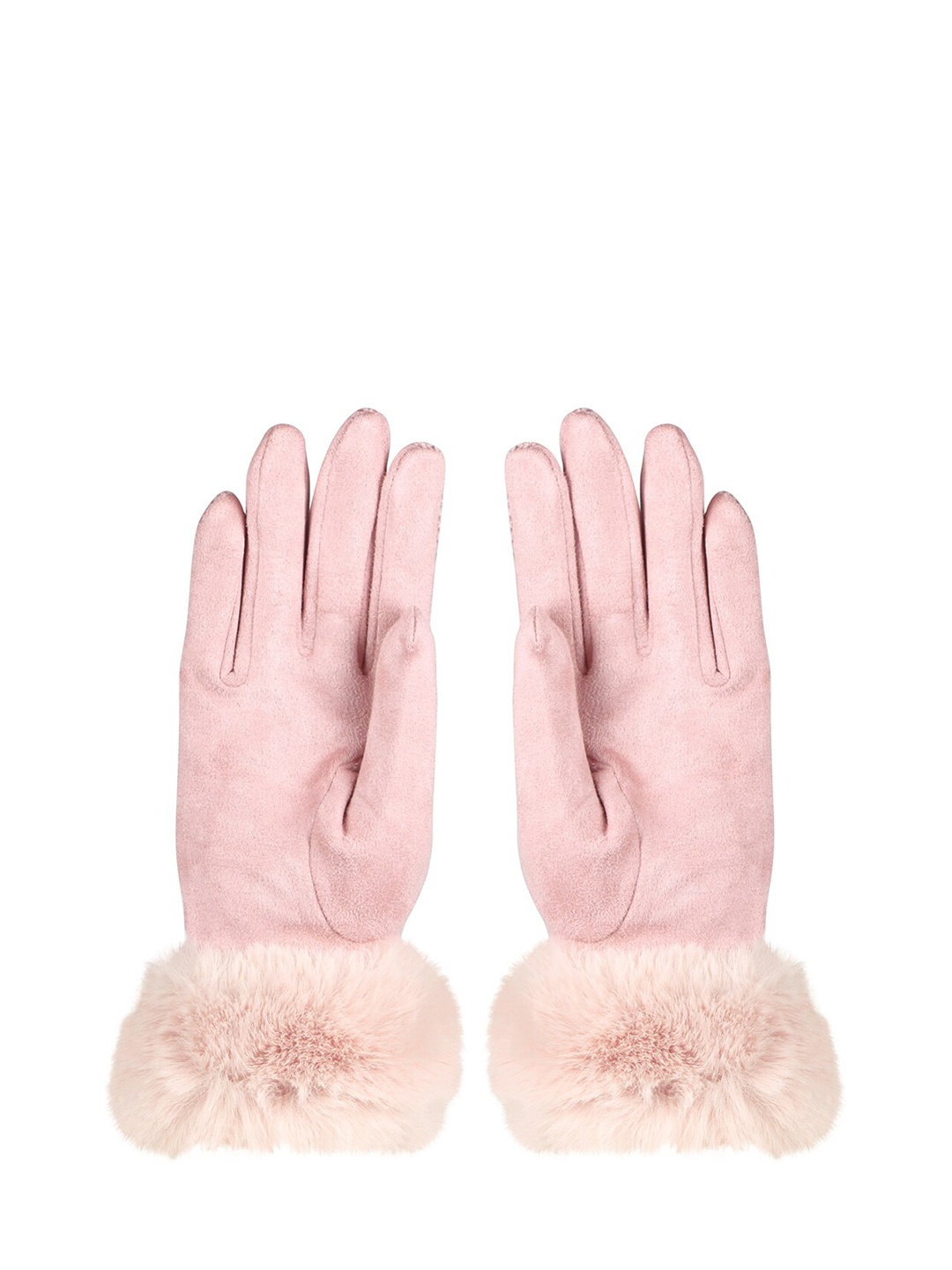 

Bonjour Women Pink Winter Gloves