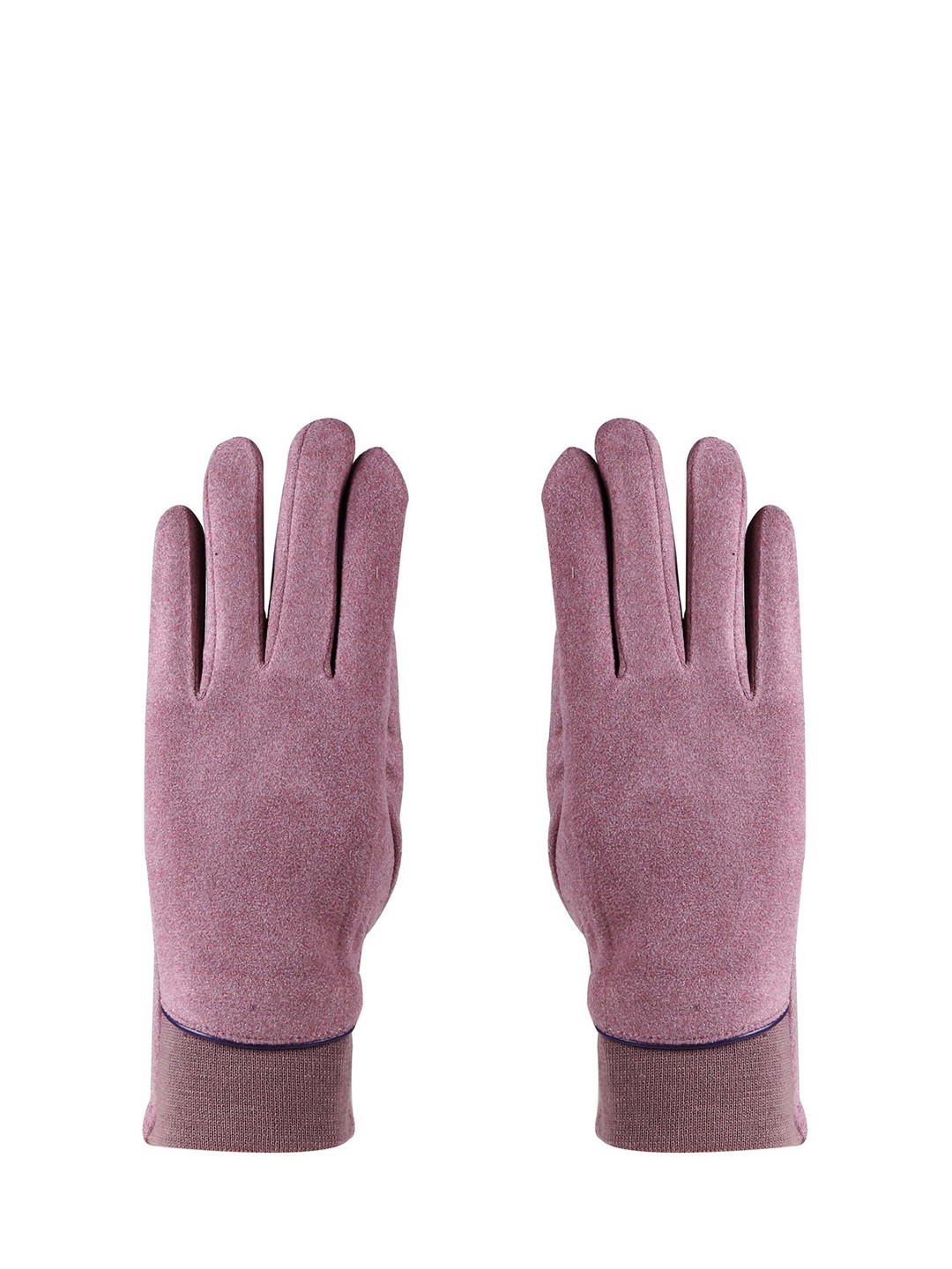 

Bonjour Women Purple Winter Gloves