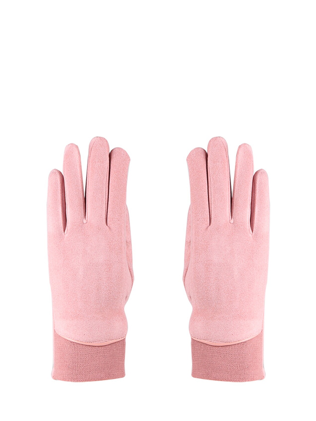 

Bonjour Women Pink Winter Gloves