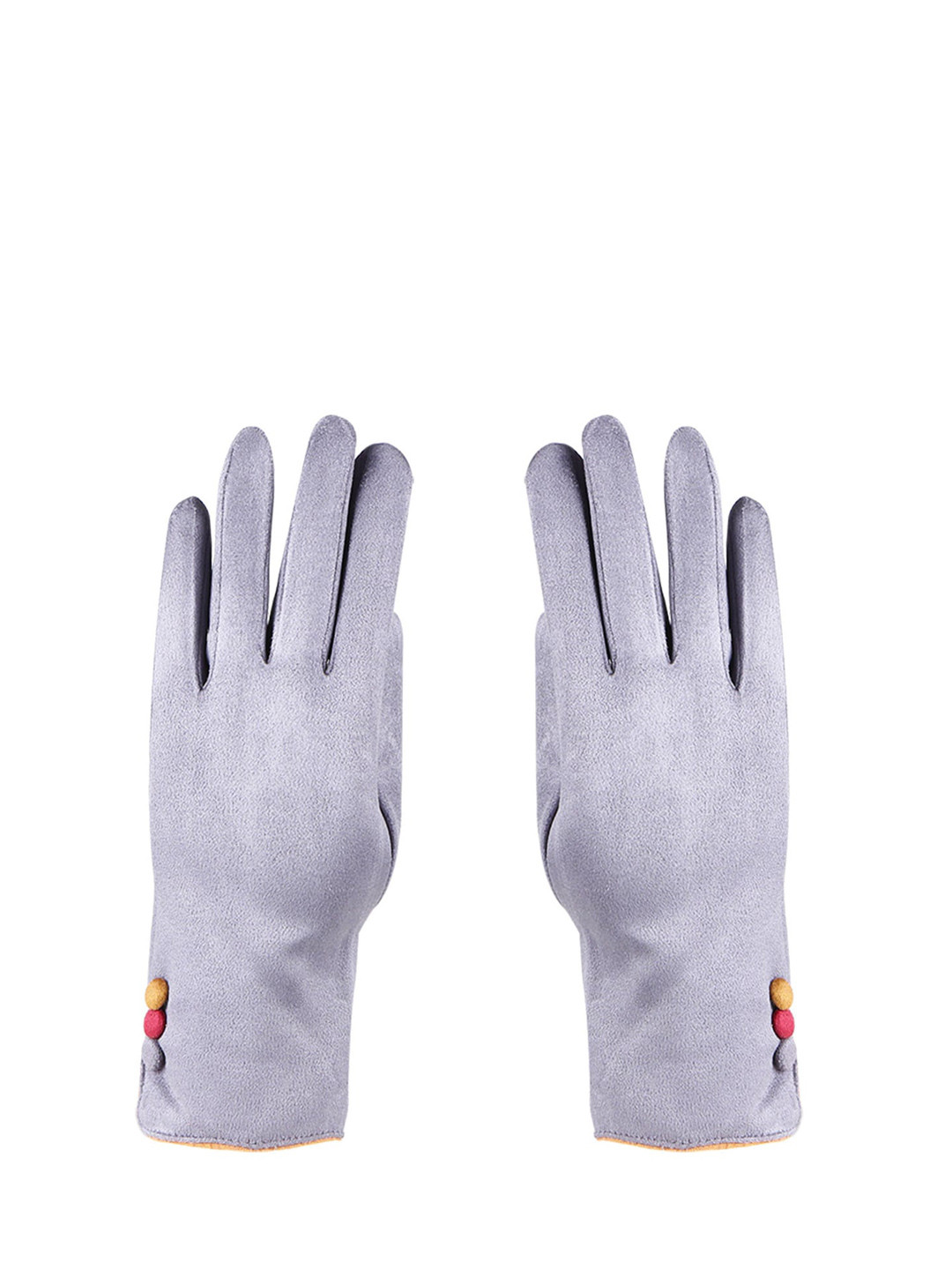 

Bonjour Women Grey Winter Gloves