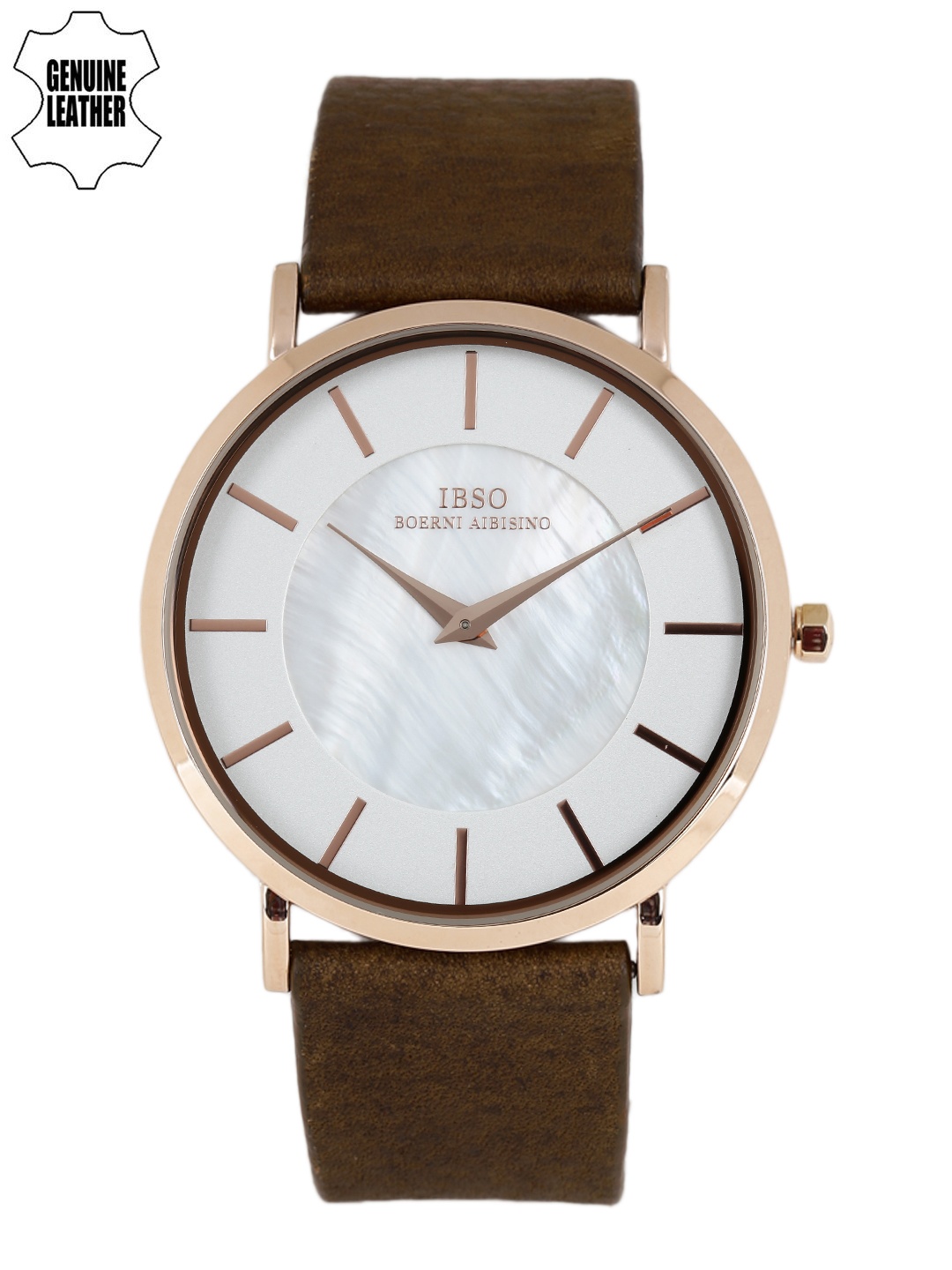 

IBSO Men White Analogue Watch B2246GWBR