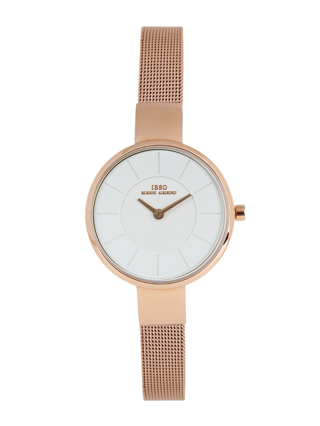 

IBSO Women White Analogue Watch B2249MCO