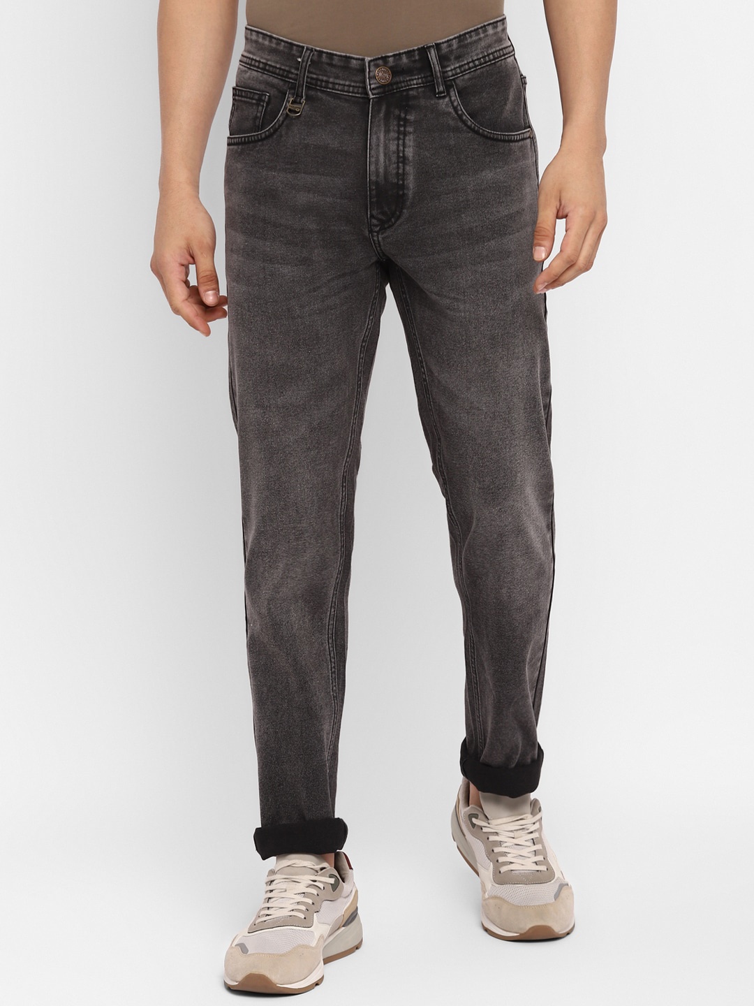 

Red Chief Men Grey Heavy Fade Jeans