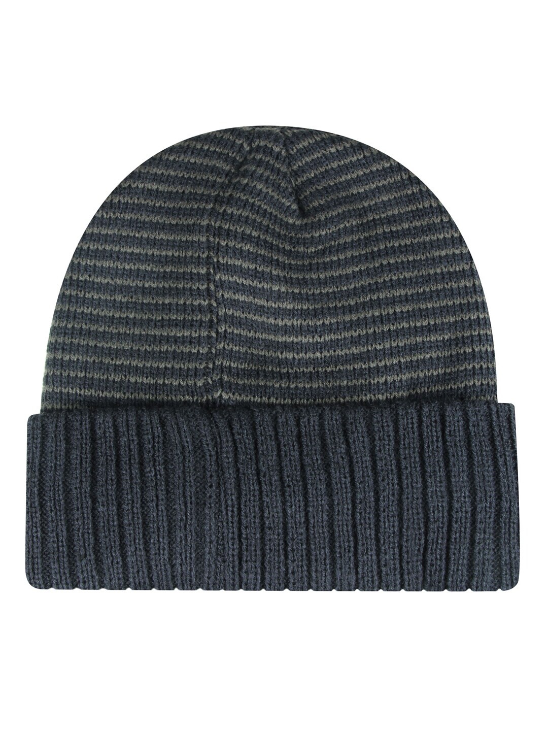 

Bonjour Men Blue & Grey Beanie