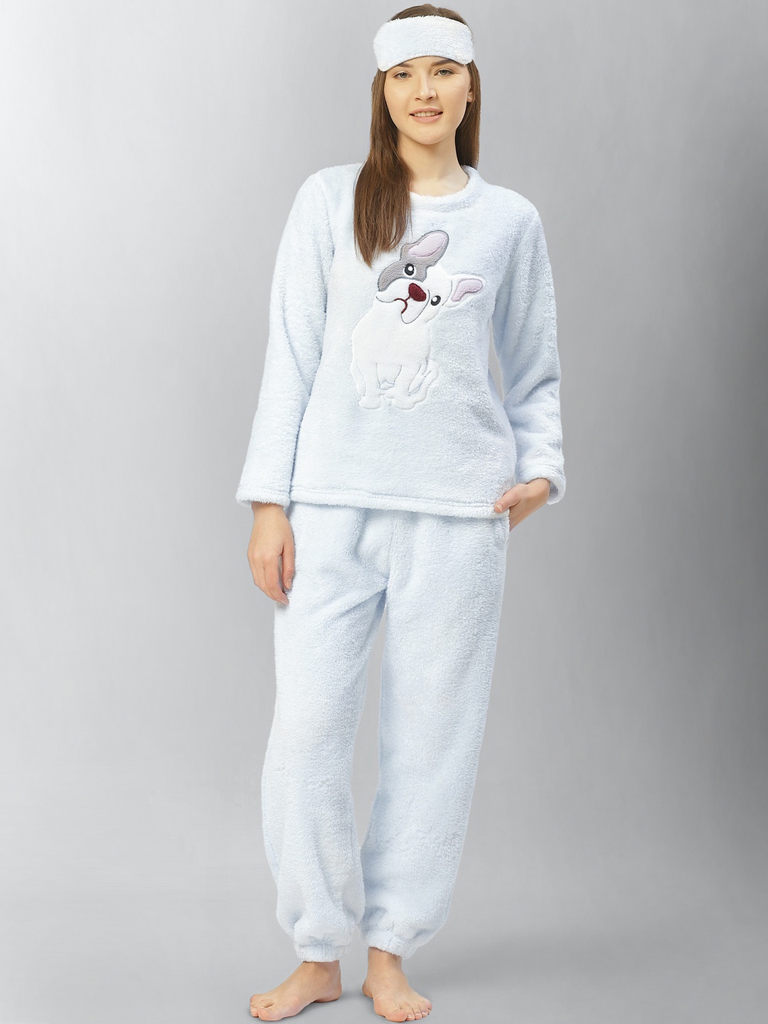 

LILL Nightsuit With Eye Mask, Blue