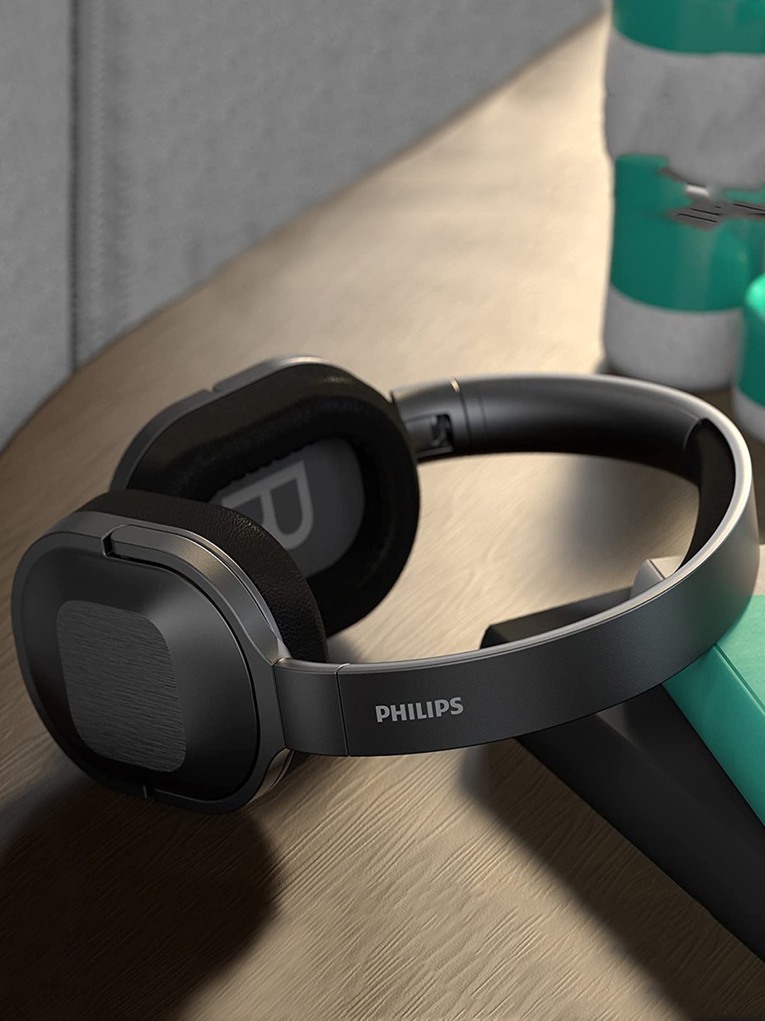 

Philips Wireless Over-Ear Bluetooth Headphones, Black