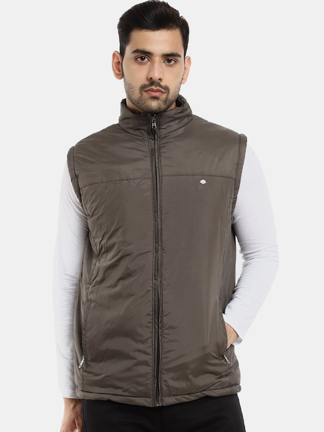 

V-Mart Men Lightweight Padded Jacket, Beige