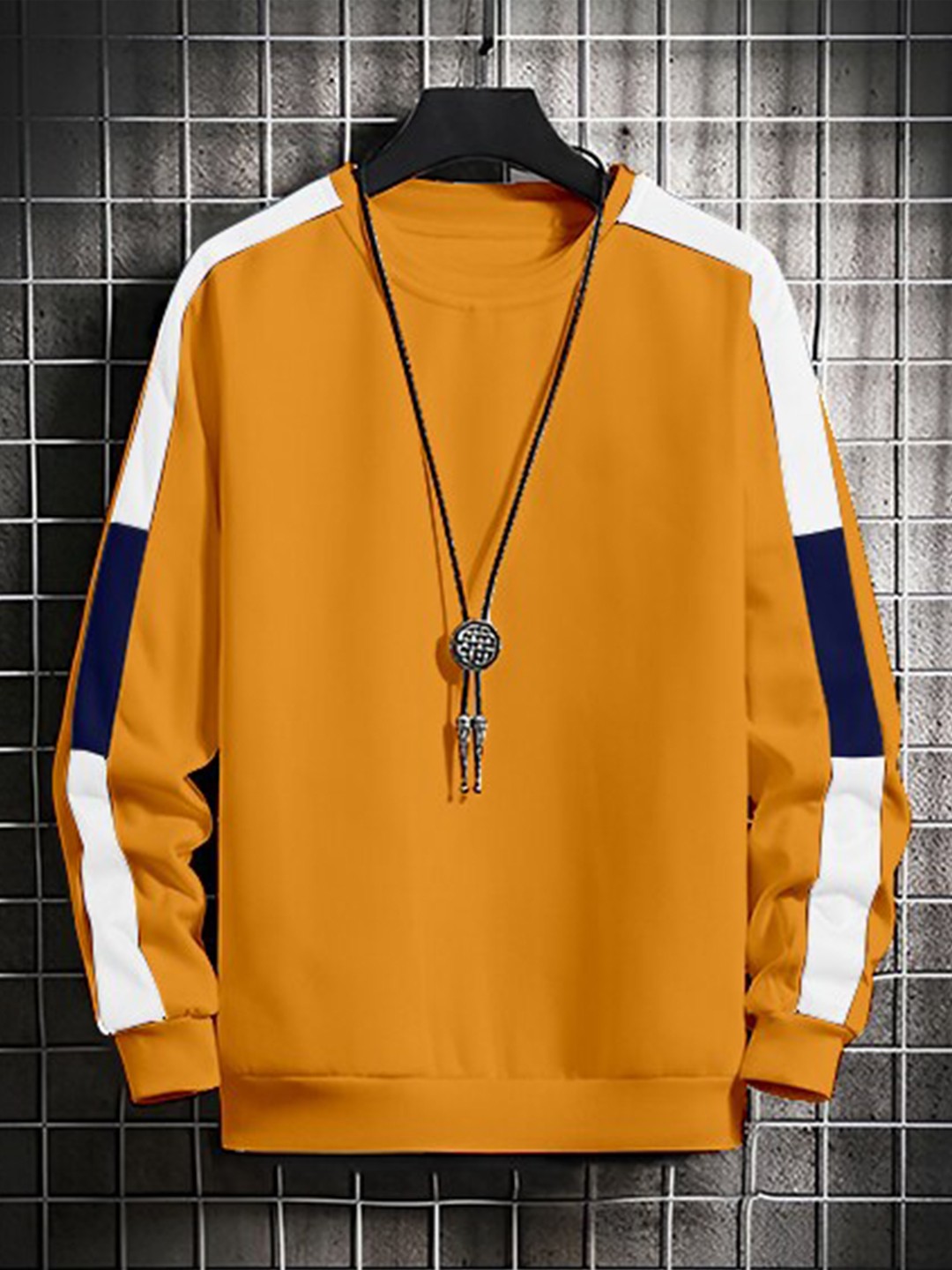 

GESPO Men Mustard Sweatshirt