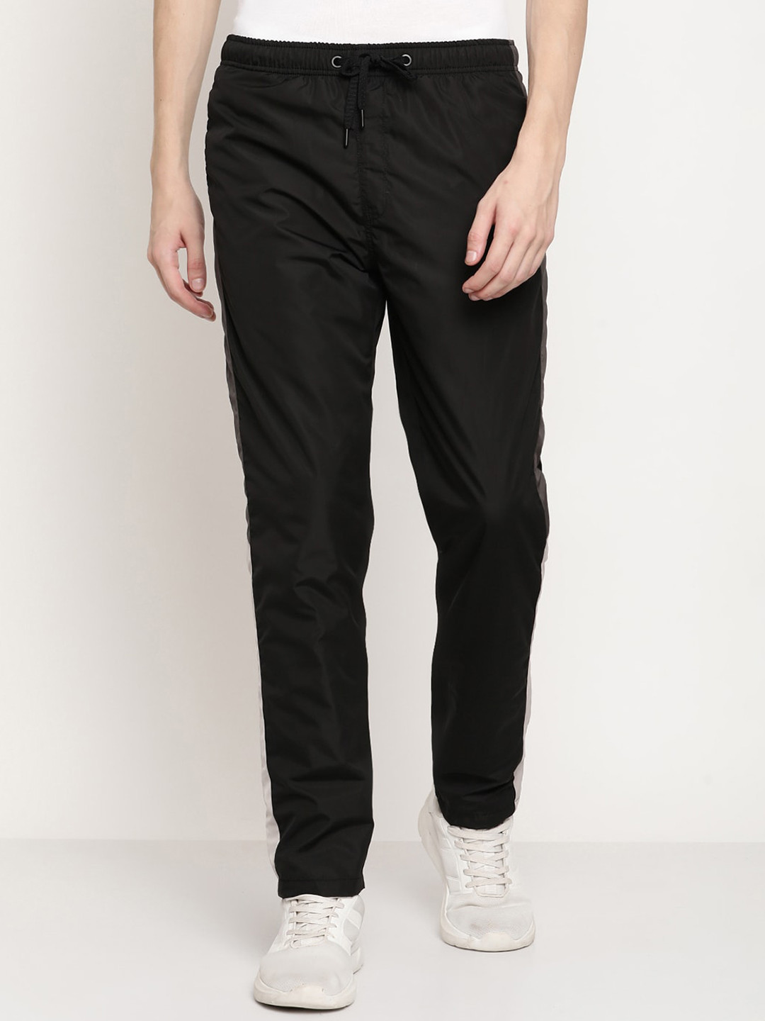 

Octave Men Black Cotton Track Pants