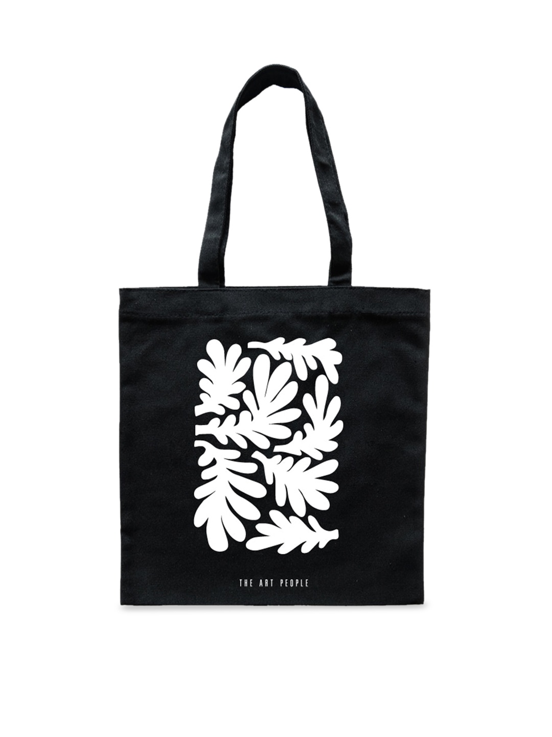 

The Art People Black Printed Shopper Tote Bag