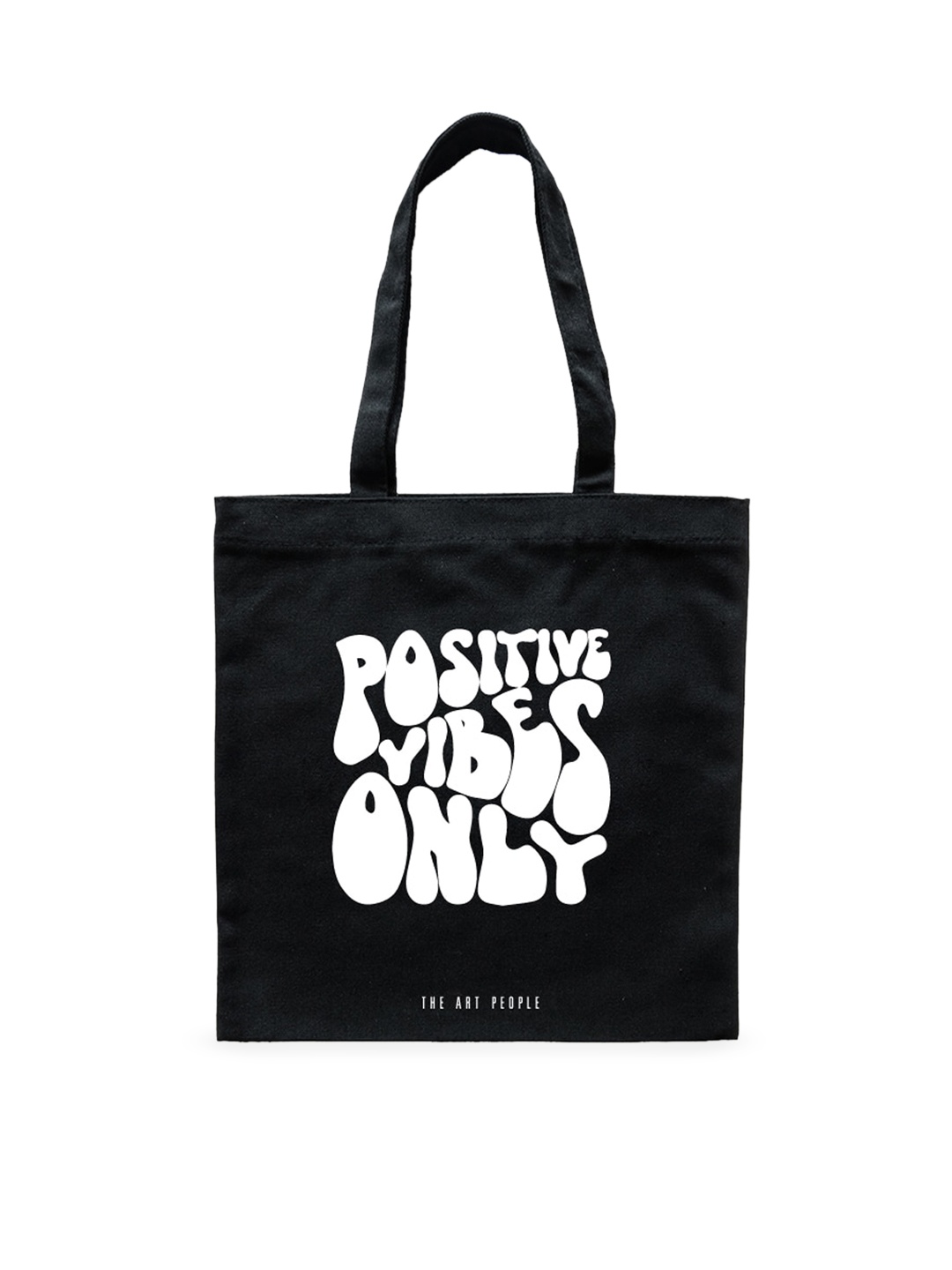 

The Art People Printed Canvas Shopper Tote Bag Handbags, Black