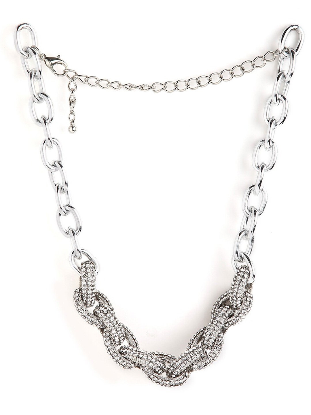 

Ikram Silver-Toned Gold-Plated Necklace