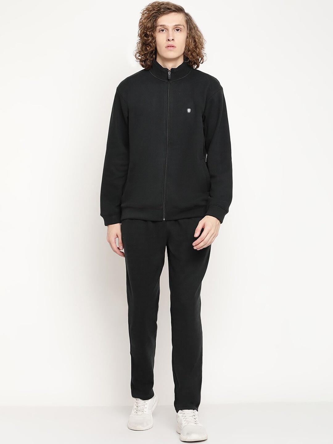 

Octave Men Green Fleece Tracksuits