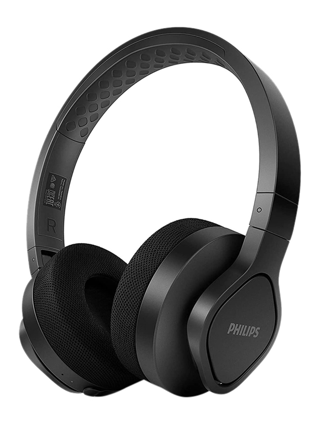 

Philips Black Foldable On-Ear Bluetooth Headphones