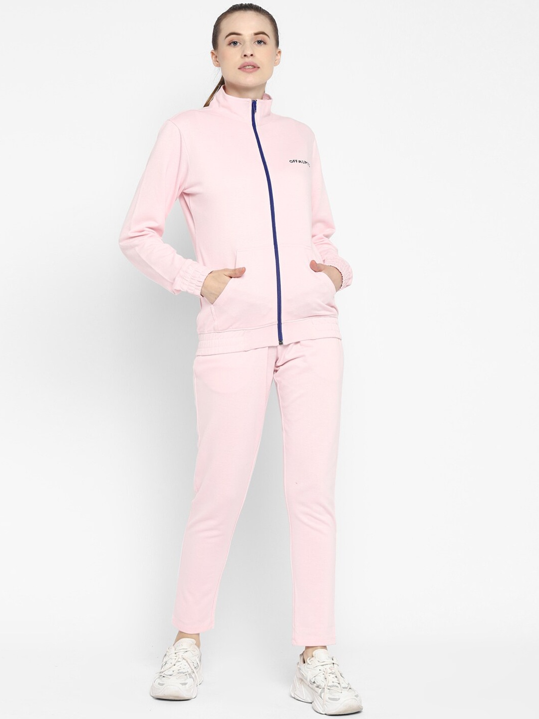 

OFF LIMITS Women Pink Cotton Tracksuits