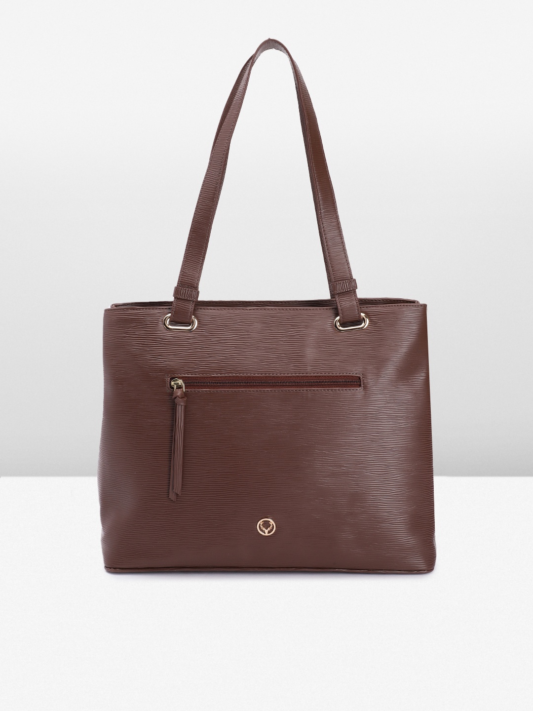 

Allen Solly Textured Shoulder Bag, Brown