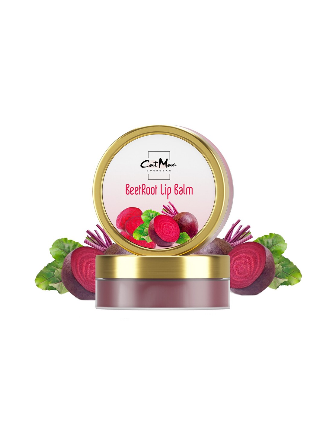 

CatMac Overseas Beetroot Lip Balm 8 g, Maroon