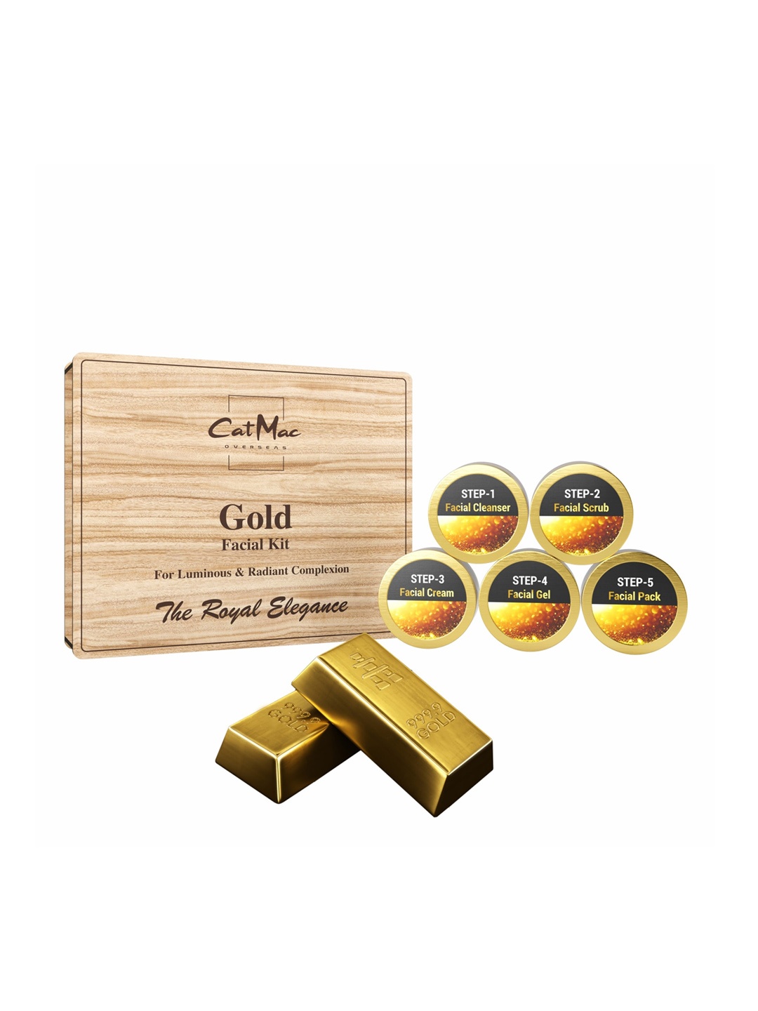 

CatMac Gold Vitamin A Facial Kit, 250 gm