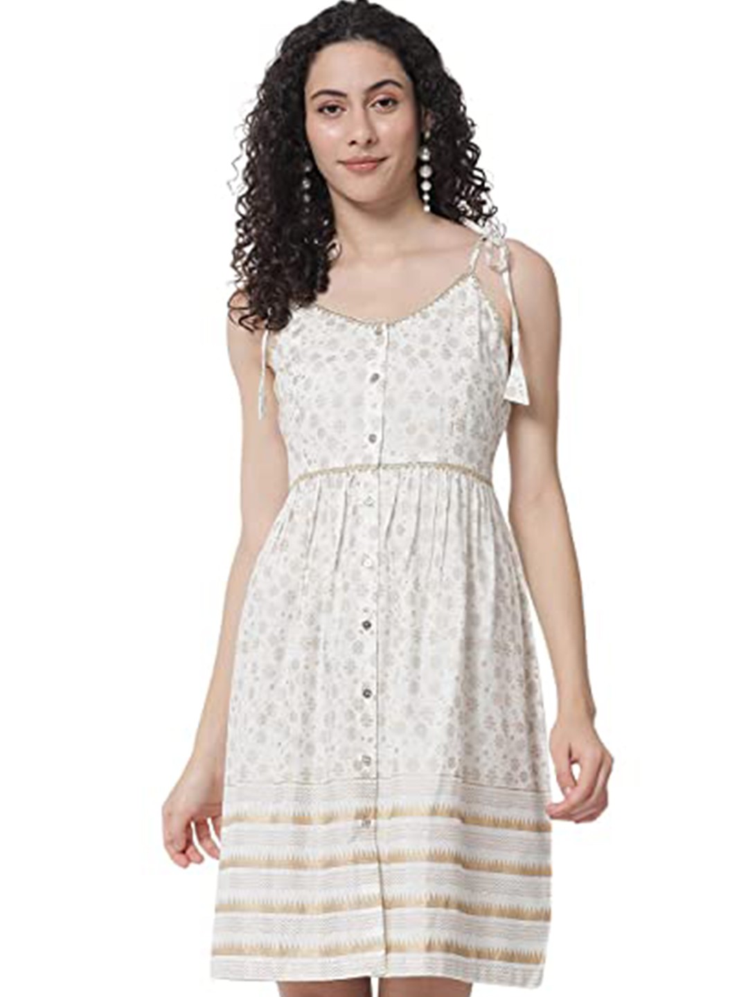 

Tulsattva Off White Dress