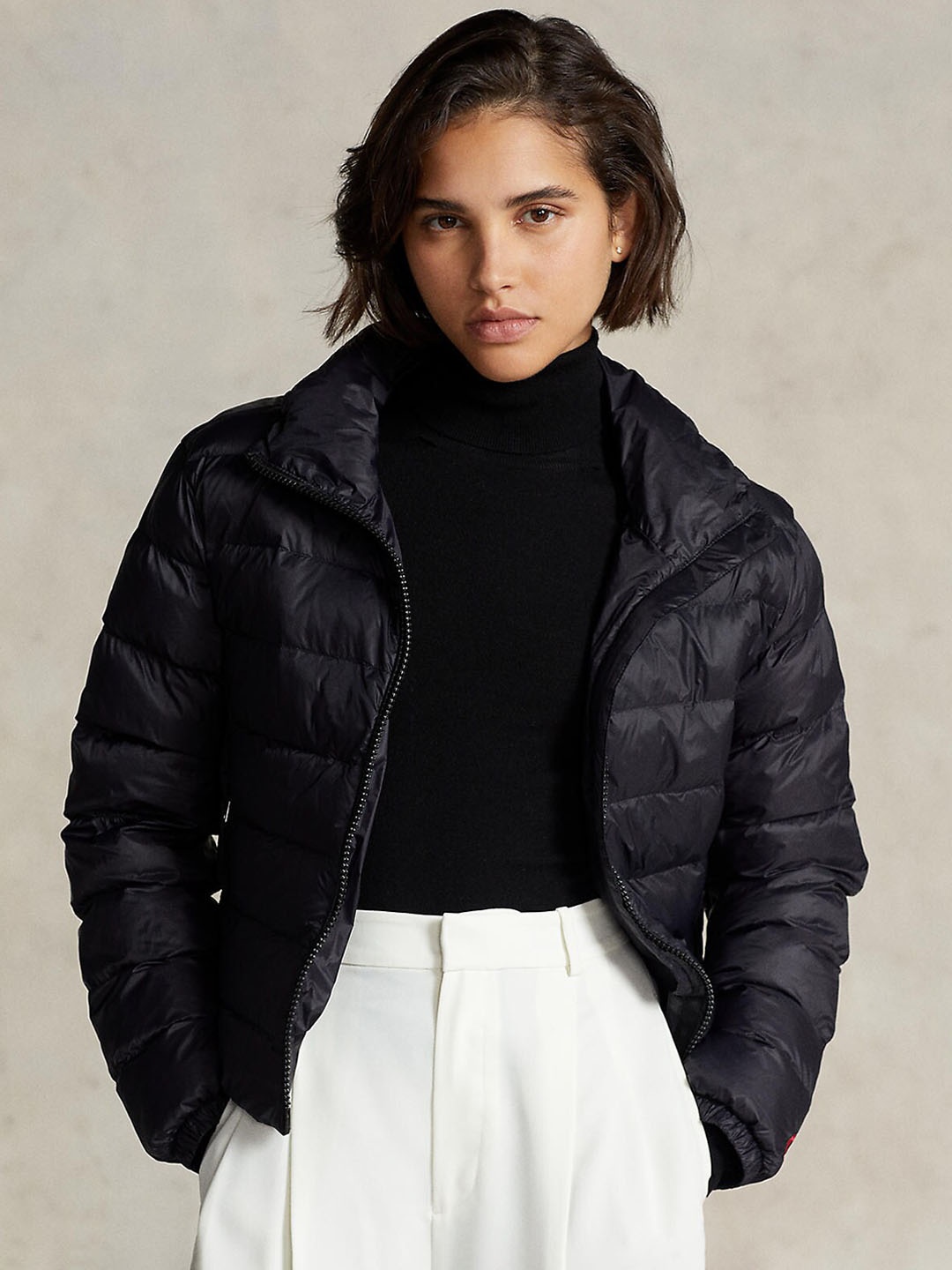 

Polo Ralph Lauren Women Solid Puffer Jacket, Black
