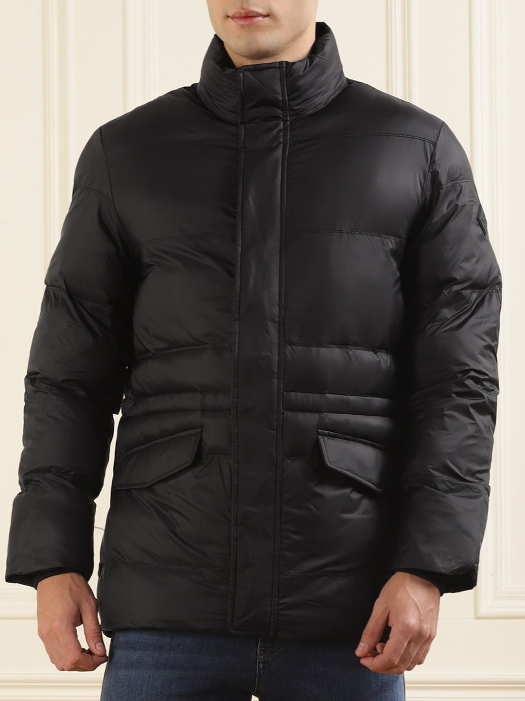 

HACKETT LONDON Men Black Padded Jacket