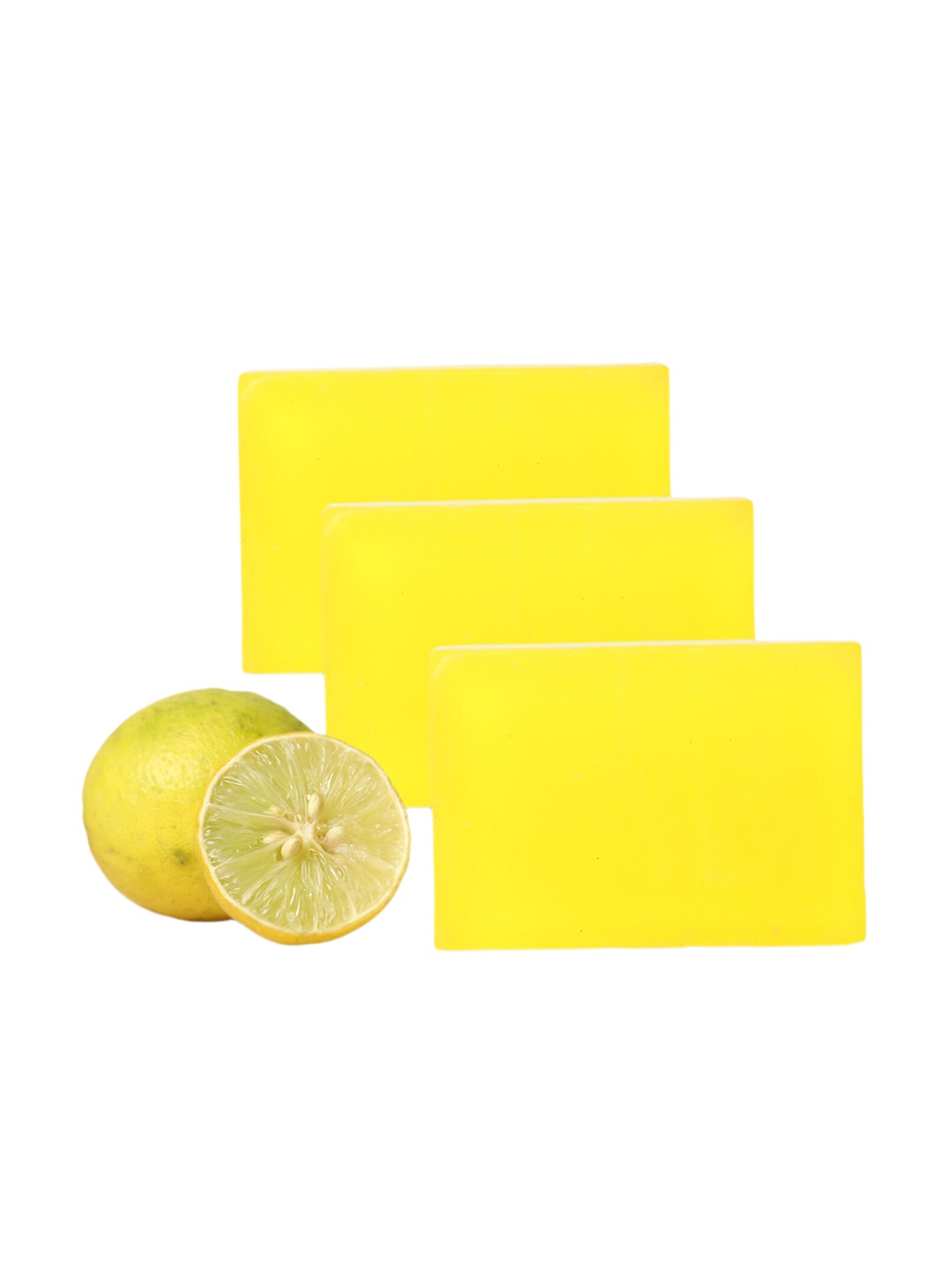 

Stay Soapy Set of 3 Vitamin C Handmade Soap - 120 g each, Yellow
