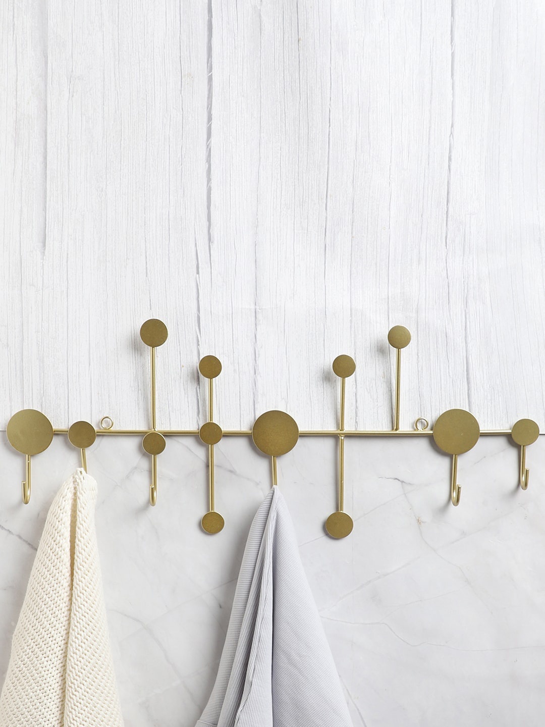 

Bonhomie Gold-Toned Towel Rack Bathroom Accessories