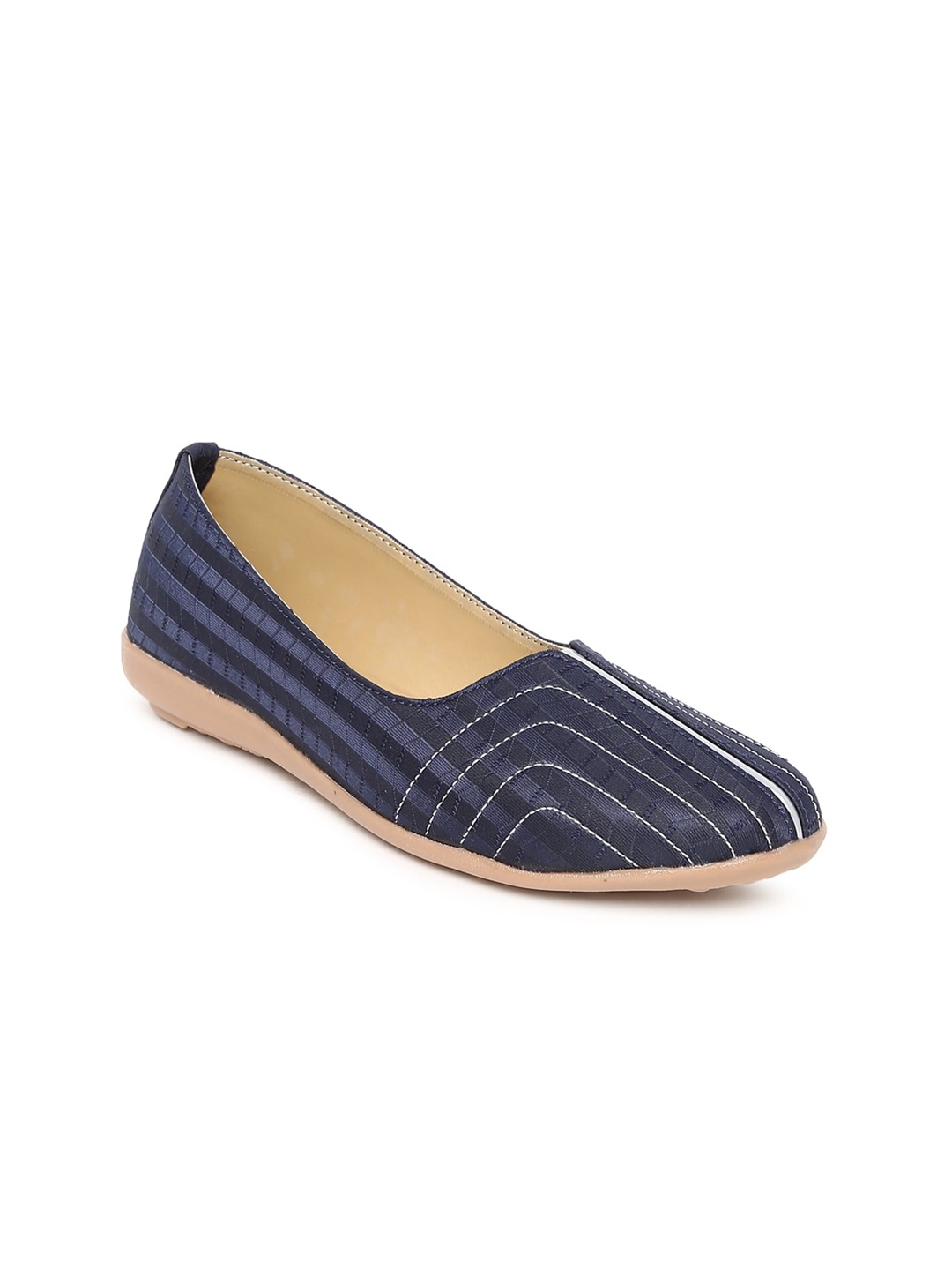 

Paragon Women Printed Slip-On Sneakers, Blue