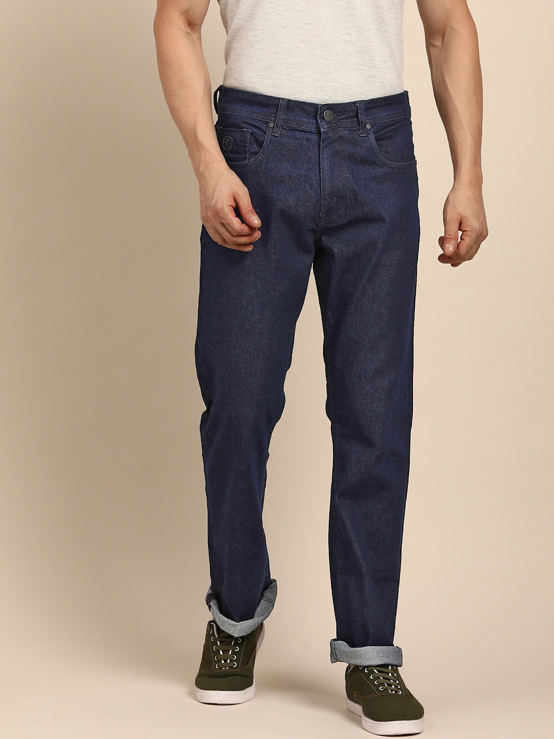 

Being Human Men Bootcut Jeans, Blue