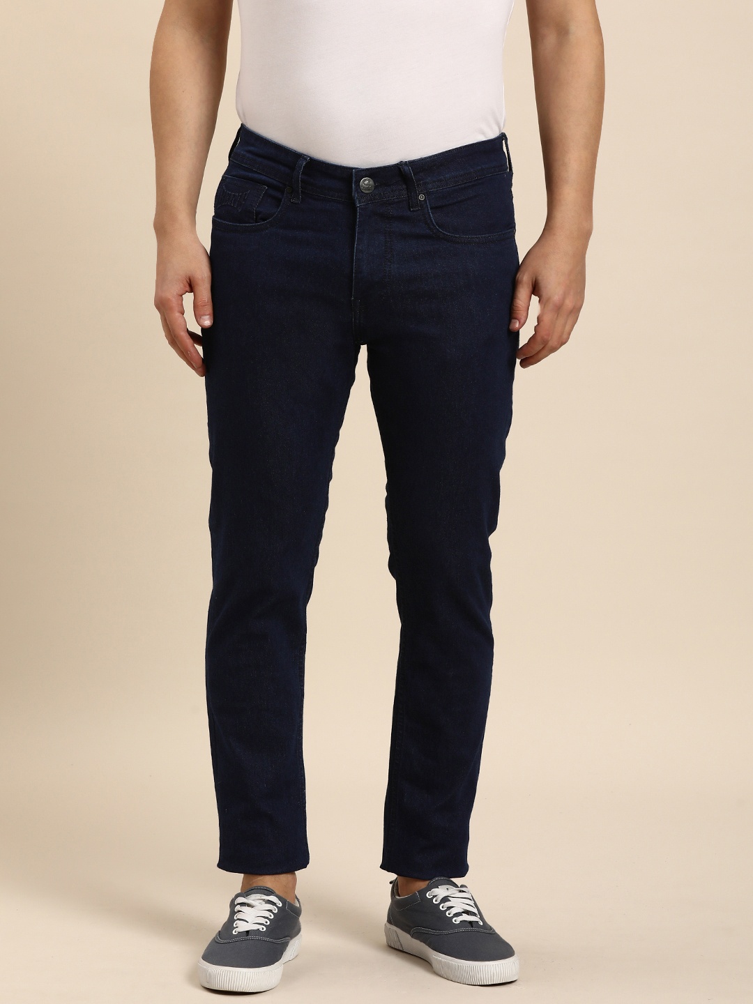 

Being Human Men Slim Fit Mid-Rise Stretchable Jeans, Blue